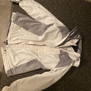 North face triclimate winter ski jacket women’s size small color white